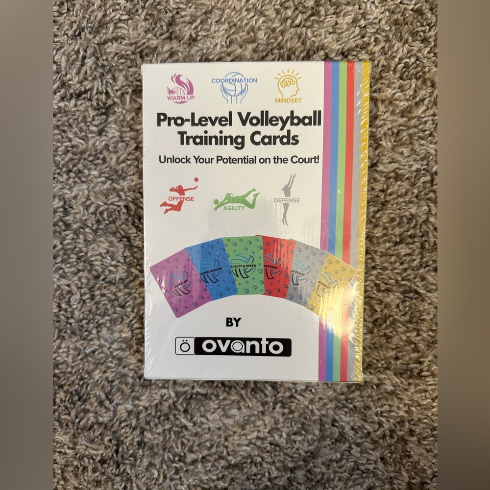 Ovanto Pro-Level Volleyball Training Cards